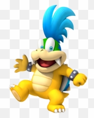 New Super Mario Bros - Larry Koopa Emoji,Steelie Emoticon