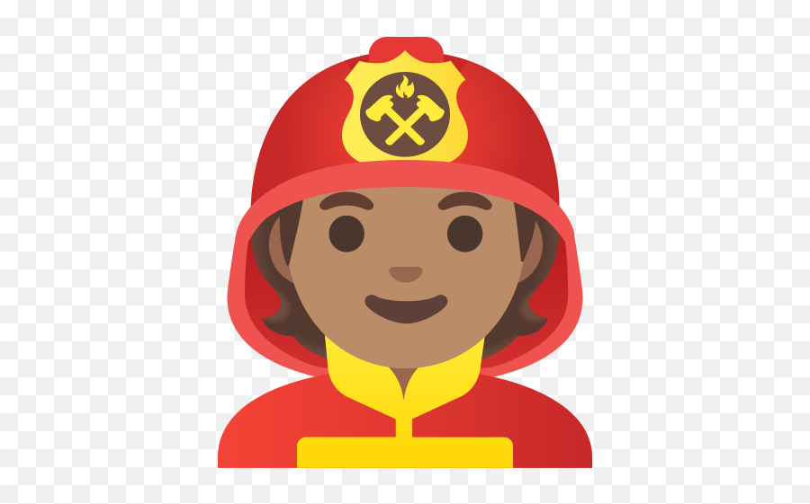 U200d Firefighter Medium Skin Tone Emoji - Bombero Emoji,Emoji Blowing A Red Heart Kiss Meaning
