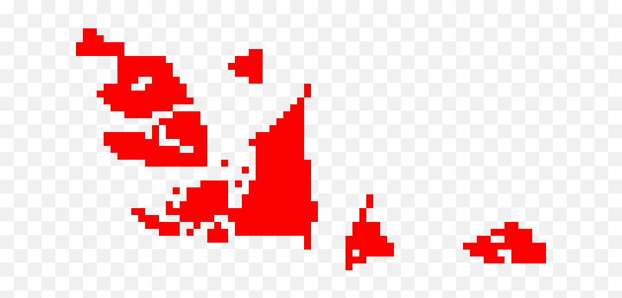 Pixel Art Gallery - 8 Bit Blood Transparent Emoji,Blood Splatter Emoticon