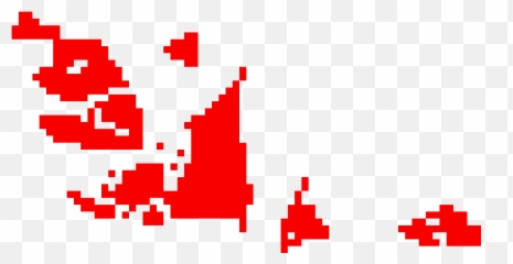 Pixel Art Gallery - 8 Bit Blood Transparent Emoji,Blood Splatter Emoticon