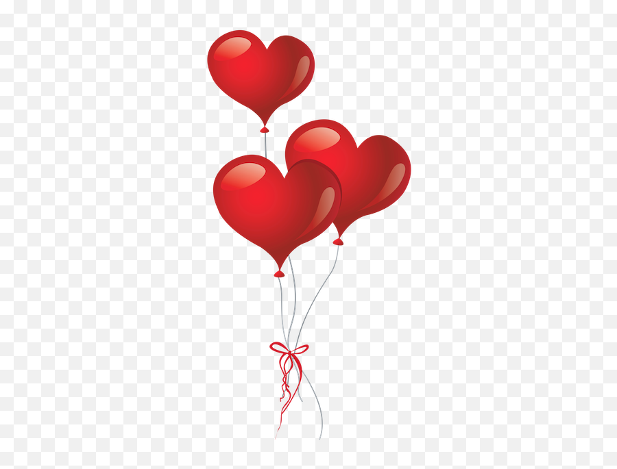 Heart Balloon By - Happy Birthday Daddy Gif Emoji,Red Ballon Emoji Hd