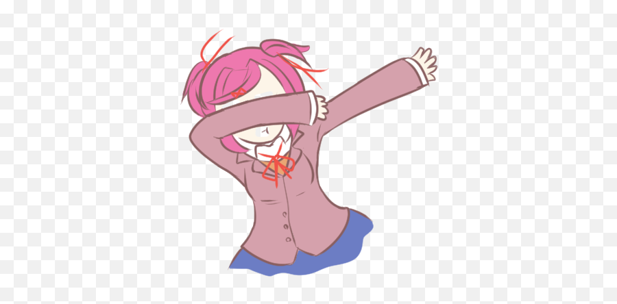 Protagonist U0027doki - Dabu0027 On The U0027hatersu0027u2026 Emoji,Emojis Doku Doku Literature Club