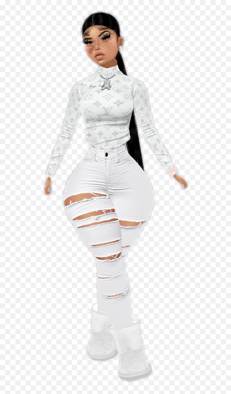 Imvu Sticker By Queenbeerose - Long Sleeve Emoji,Imvu Emoji