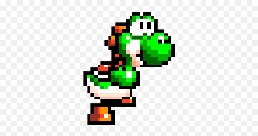 Top Evil Yoshi Stickers For Android - 16 Bit Yoshi Gif Emoji,Yoshi Emoticon