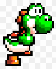 Top Evil Yoshi Stickers For Android - 16 Bit Yoshi Gif Emoji,Yoshi Emoticon