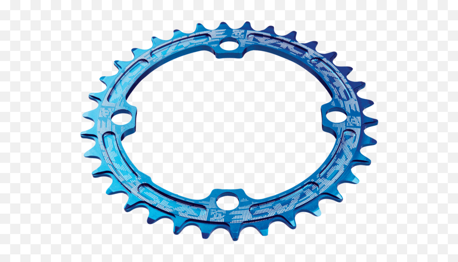 Race Face Narrow Wide Single Chainring Clipart - Full Size Emoji,Emoticon For Bike Racing