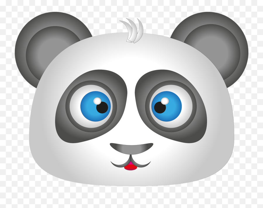 Giant Panda Animal Bear - Free Vector Graphic On Pixabay Emoji,Cute Koala Emojis