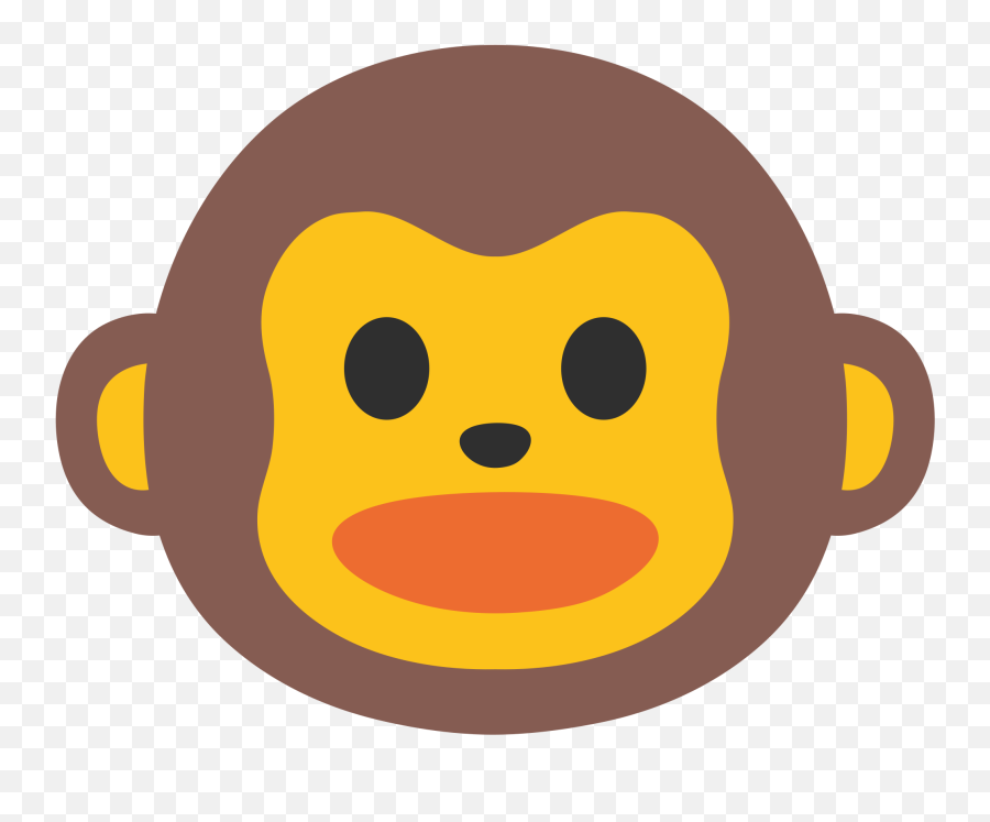 Monkey Face - Android Monkey Face Emoji,Monkey Emoji