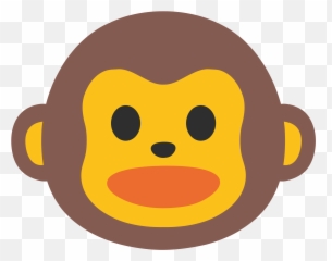 Monkey Face - Android Monkey Face Emoji,Monkey Emoji
