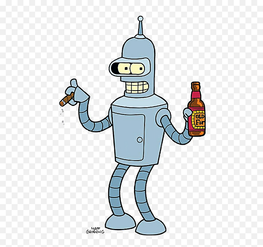 Bender Futurama Sticker - Bender Futurama Emoji,Bender Emoji