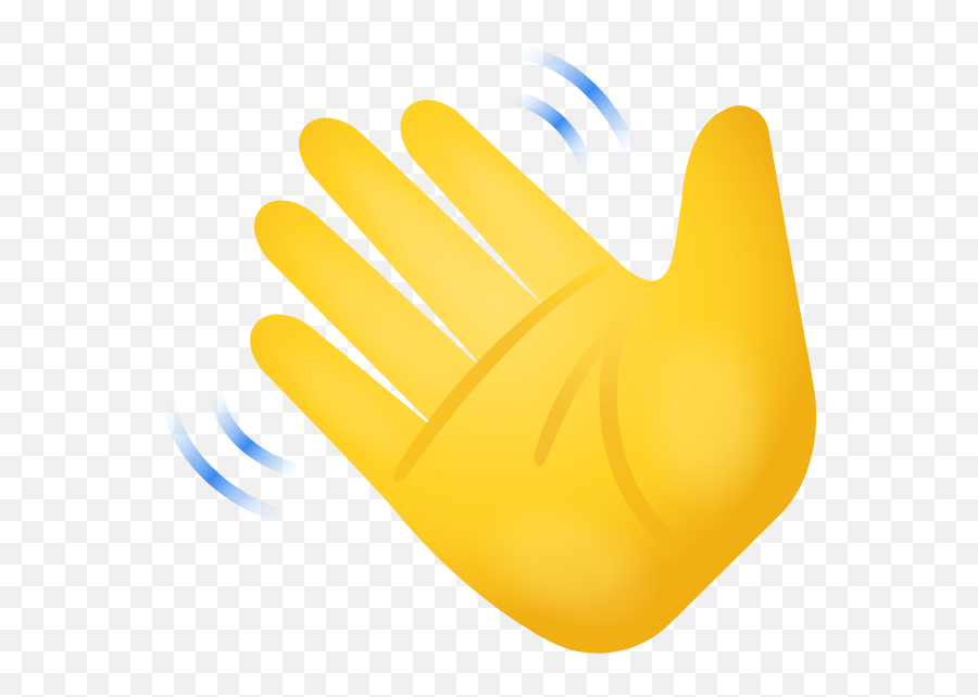 Waving Hand Emoji Icon U2013 Free Download Png And Vector - Waving Hand Emoji Png,Screaming Emoji Transparent