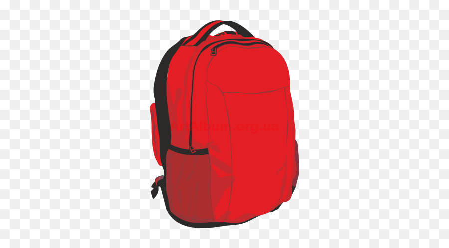 This School Backpack Clip Art Free - Clipart Red School Bag Emoji,Emoji Backpack