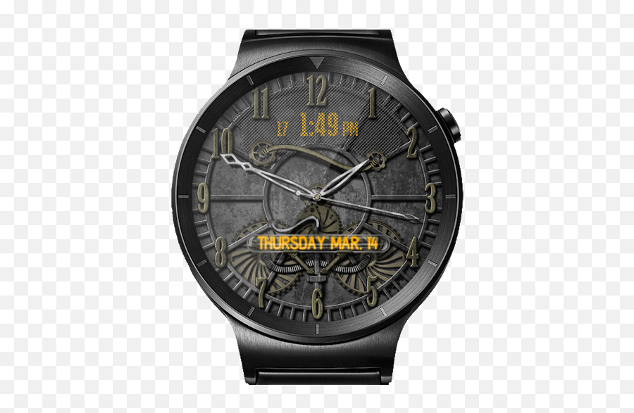 Steam Punk Hd Watch Face Widget U0026 Live Wallpaper By Denite - Solid Emoji,Steam Emojis For Name