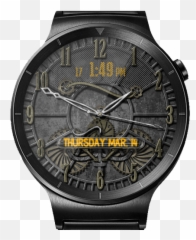 Steam Punk Hd Watch Face Widget U0026 Live Wallpaper By Denite - Solid Emoji,Steam Emojis For Name