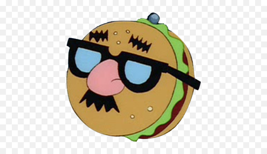 Krabbypattymask - Krabby Patty Disguise Emoji,Spongebob Emojis