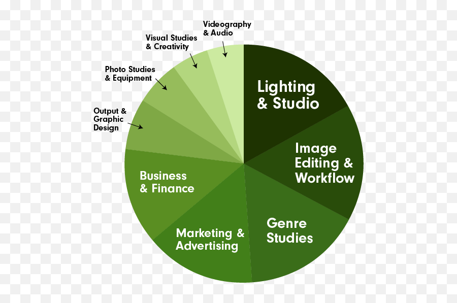 Professional Intensive - Rocky Mountain School Of Photography Pie Chart Types Of Photography Emoji,Emotion Portrait Studios