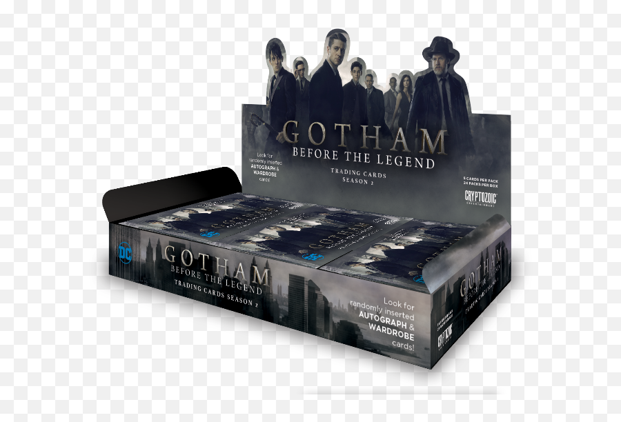 News - Cryptozoic Gotham Season 2 Trading Cards Box Emoji,Deathstroke Emoji