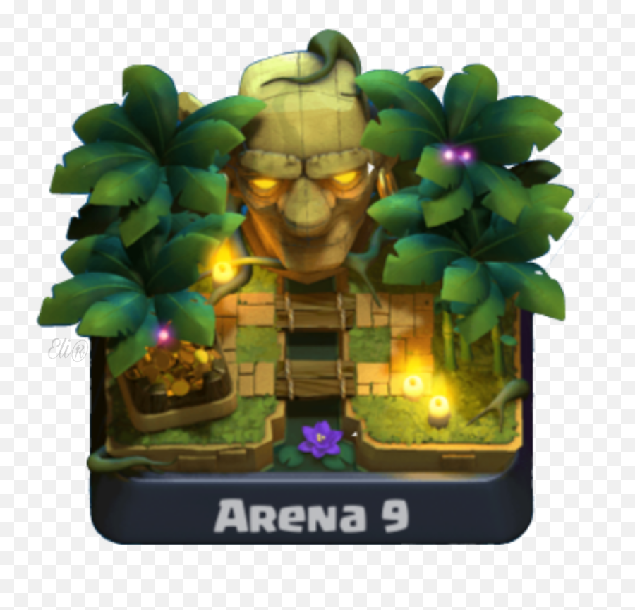 Png Picsart Copyright Videogames Image By Eli Pérez - Jungle Arena Clash Royale Emoji,Clash Royale Emojis