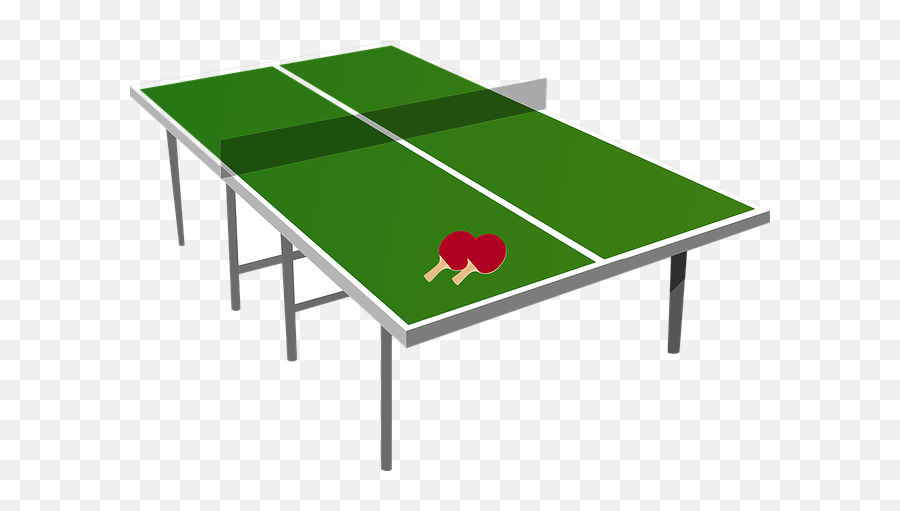 Blue Sports Playing Field Table Tennis - Transparent Ping Pong Table Png Emoji,Table Tennis Emotions