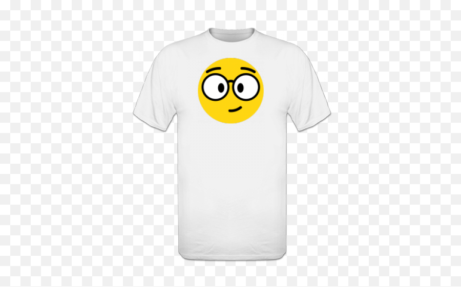 Geek Face Smiley T - Shirt T Shirt Führungskraft Emoji,:t Emoticon