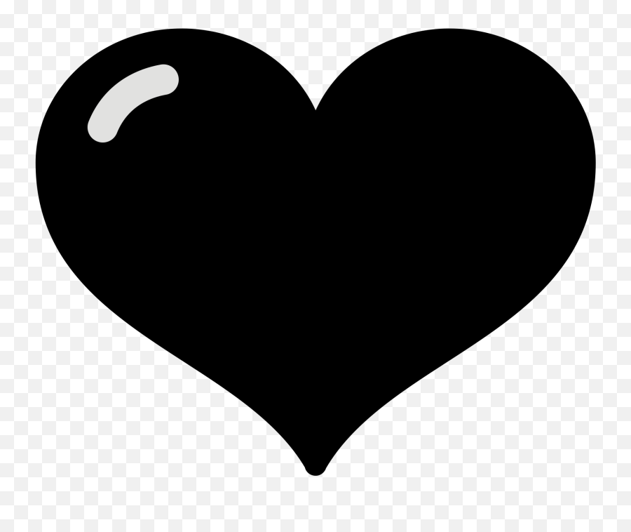 Heart Symbols Copy Paste Image - Transparent Black Heart Png Emoji,Emoji Copy And Paste