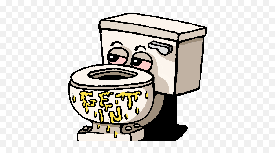Bathroom Clipart Gif - Toilet Emoji,Old Men Emotions Clipart Gif