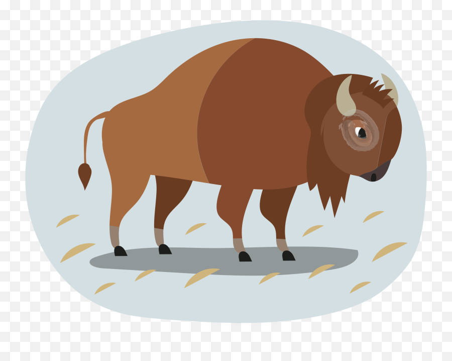 Buffalo Clipart Free Download Transparent Png Creazilla - Animal Figure Emoji,Bison Emoji