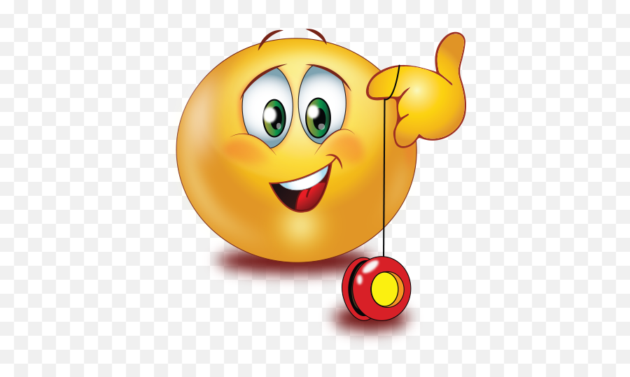 Happy With Yoyo Emoji - Yoyo Emoji,Emoticons Thumbs Up