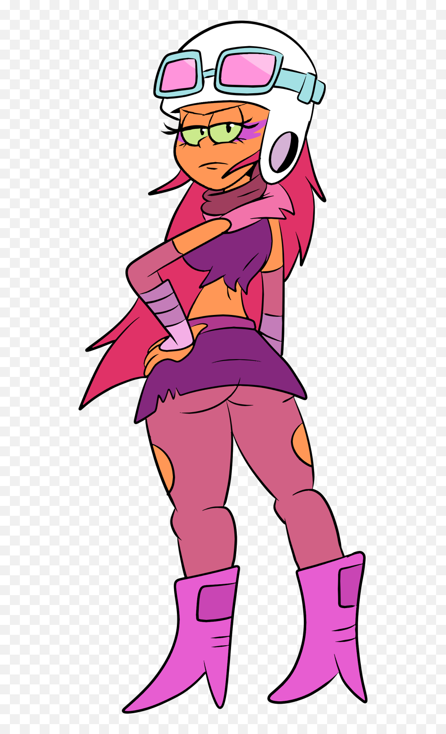 Another 80s Starfire - Raven Thicc Emoji,Teen Titans Raven Emotion Scence