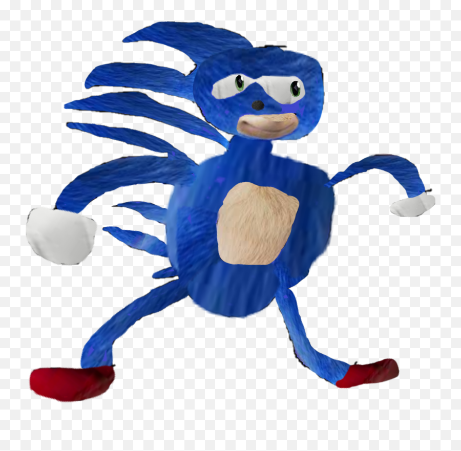 Sanic Sticker - Sonic Gotta Go Fast Png Emoji,Sanic Emoji