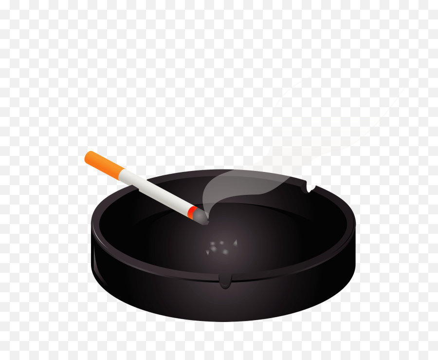 Cigarette Ashtray Clipart - Cigarette Emoji,Cigarette Emoji