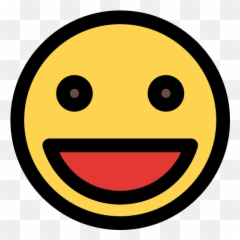 Laughter - Wide Grin Emoji,Laughing Emoticon Messenger