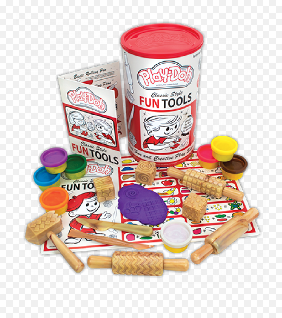 Play Doh Classic Tools Tub 18 Piece Set - Play Doh Classic Style Emoji,Play Dough Mats Emotions