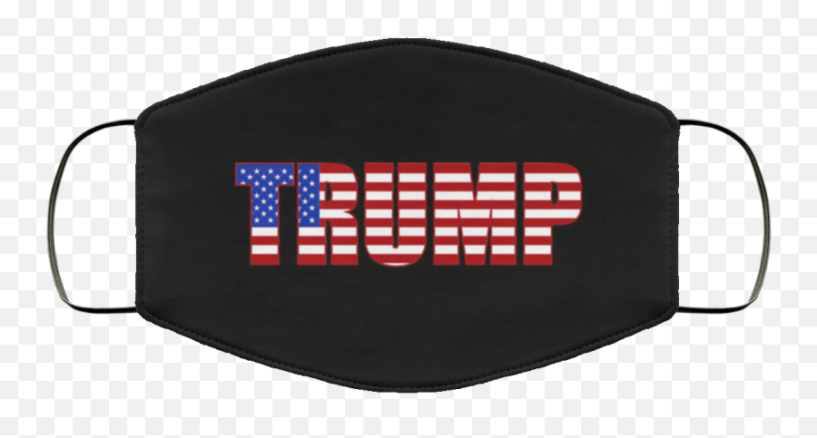 Donald Trump American Flag Patriotic - Yonex Mask Emoji,3d Noseface Emoticon