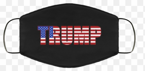 Donald Trump American Flag Patriotic - Yonex Mask Emoji,3d Noseface Emoticon