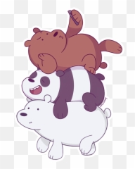 Cute Panda Bear Gif - We Bare Bears Emoji,Yuri On Ice Gifs Yuri Chibi Emotion
