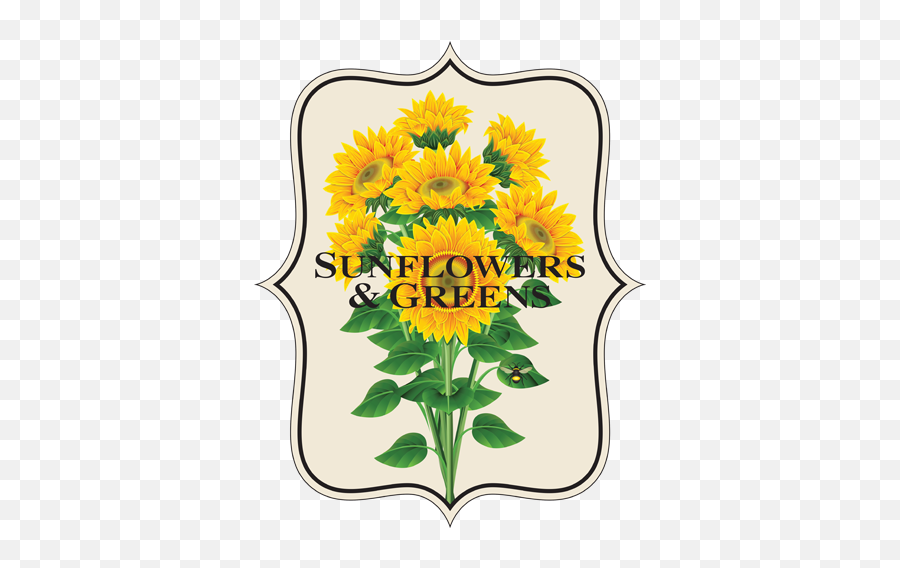 Sunflowers And Greens Easton Md - Sunflower Bouquet Vector Emoji,Facebook Sunflower Emoticons