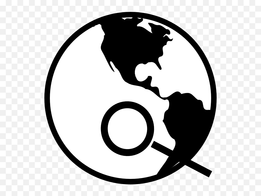 Magnifying Glass Icon Png Pngbarn - Logo Internet Clipart Emoji,Emoji Girl Magnifying Glass Earth