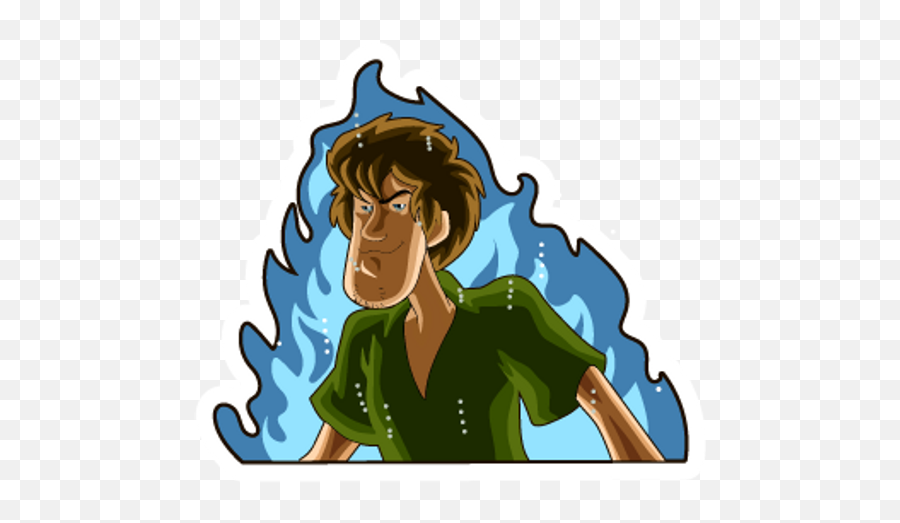 Ultra Instinct Shaggy Meme - Sticker Mania Shaggy Sticker Emoji,Uganda Knuckles Emojis