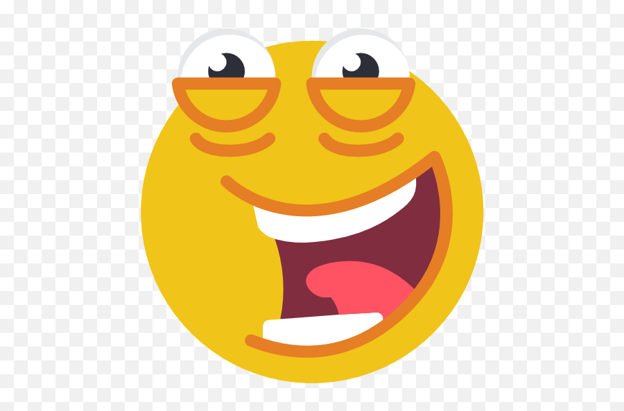 Rindo Ícone Gratis - Happy Emoji,Emoticon Riéndose