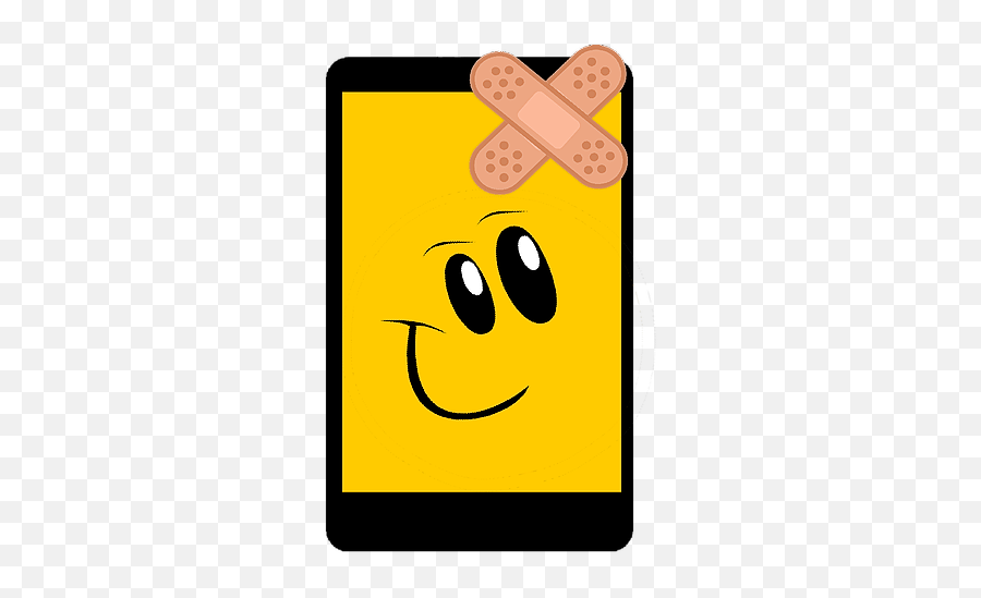 Call Proximity Sensor Fix - Happy Emoji,Android Bandaid Emoticon