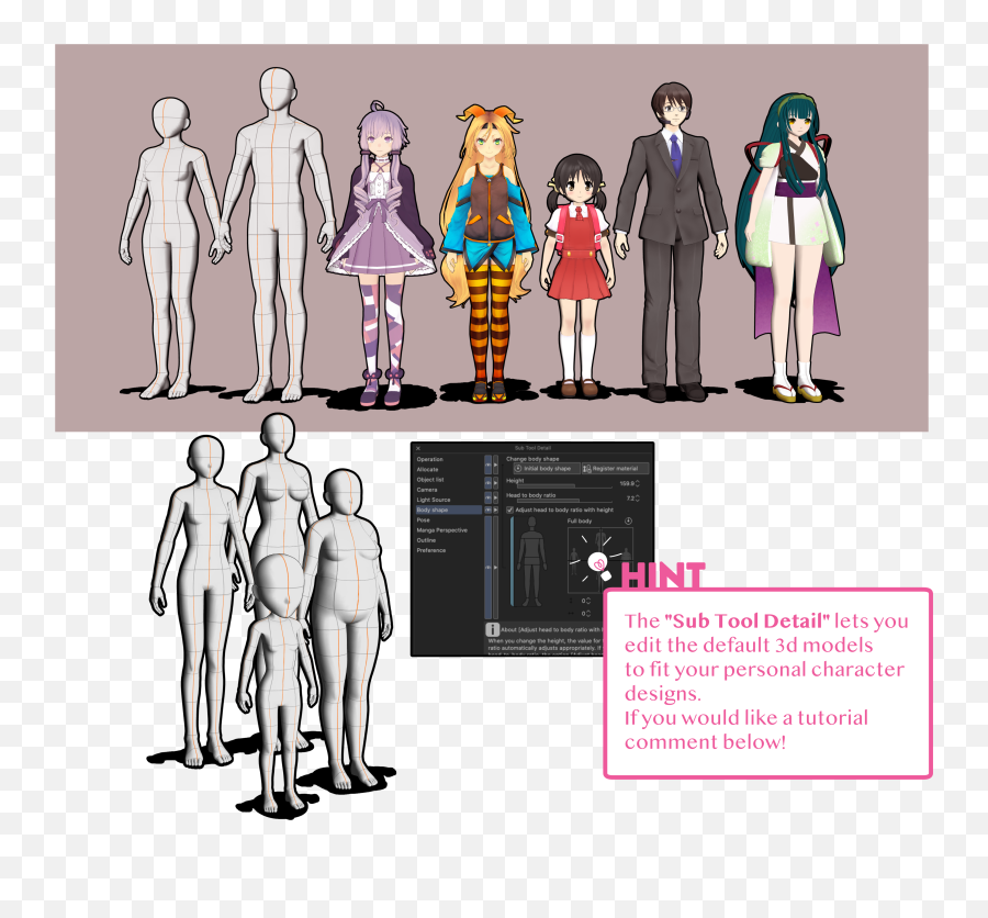 Lets Draw Pretty Webtoon U0026 Comic Backgrounds With 3d Models - Webtoon 3d Head Emoji,Tig Welder Emoticons