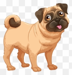 Pug Dobermann Puppy Labrador Retriever Vector Graphics Emoji,Pug Emoticons For Facebook