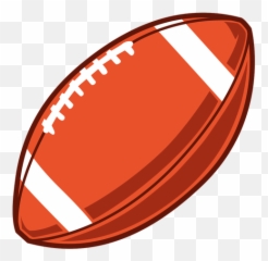 Orange Football Hand Drawn Transparent - Football American Ball Emoji,American Football Ball Emoticon