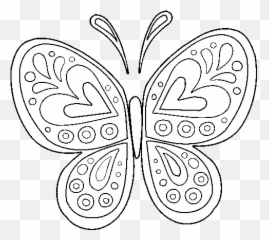 Dibujos Facil De Hacer Para Niños - Preschool Kids Butterfly Coloring Page Emoji,Dibujos Hechos Con Emojis