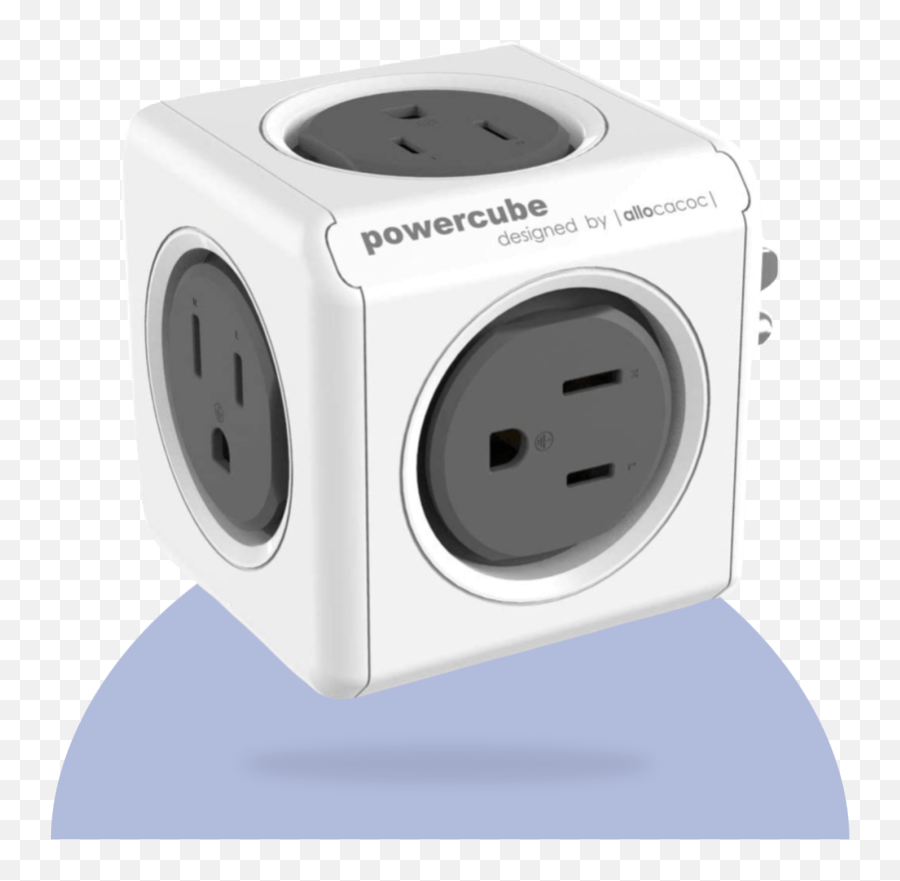 Allocacoc Powercube - Solid Emoji,Powder Puff Character Emotions