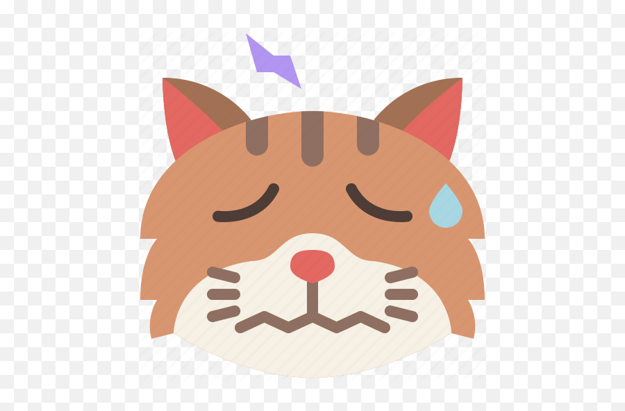 Animal Cat Emoji Emotion Feeling - Cat Smirking,Cat Emotion