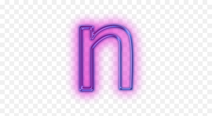 9 Letter N Icon Images - Capital Letter N Icons Neon Letter Emoji,Alphanumeric Emoticons