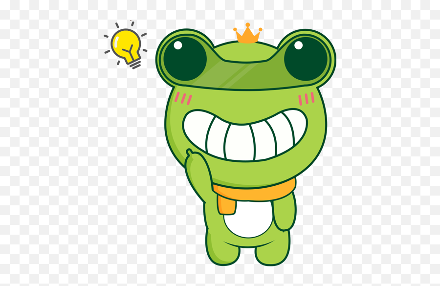 Biubiu Frog By Danielle Poirier Emoji,Cute Chat Emoticons