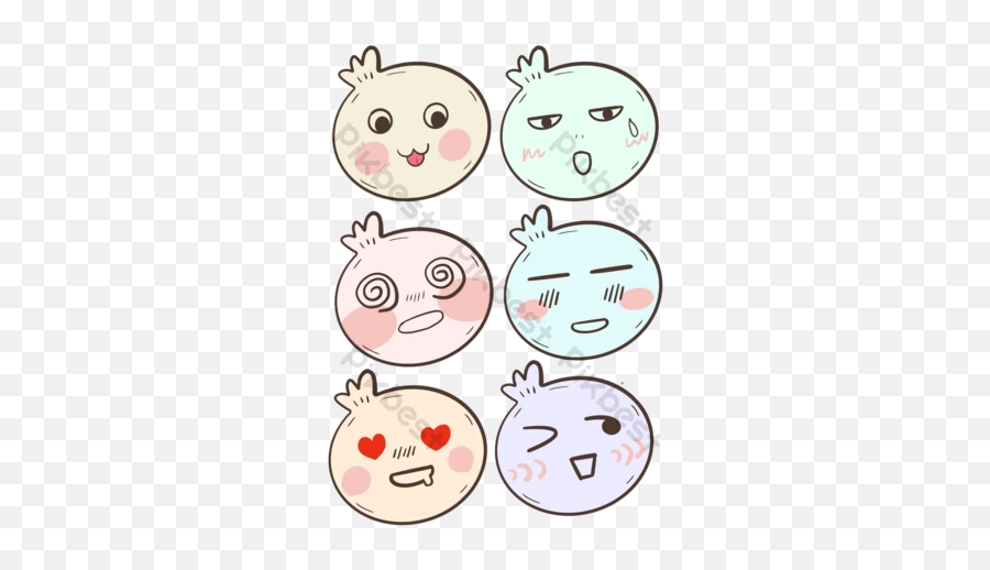 Cartoon Emoticon Faces Templates Free Psd U0026 Png Vector - Graphics Emoji,Cute Emoji Faces